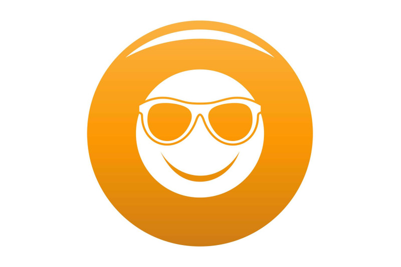 smile-icon-vector-orange