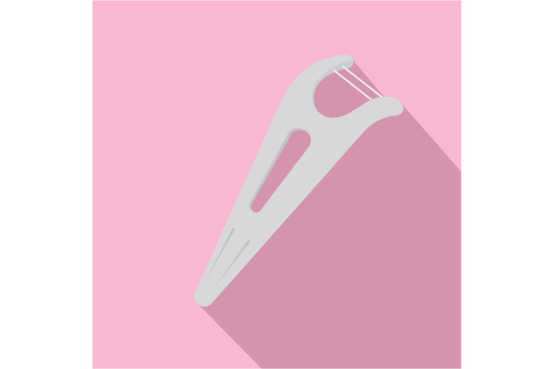 dental-floss-icon-flat-style