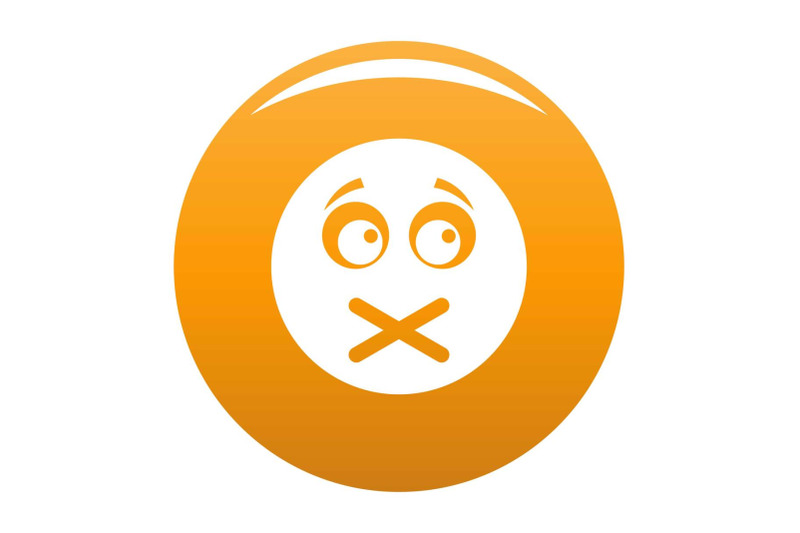 smile-icon-vector-orange