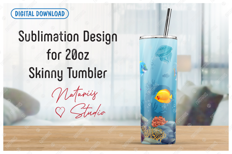 aquarium-fish-seamless-pattern-for-20oz-skinny-tumbler
