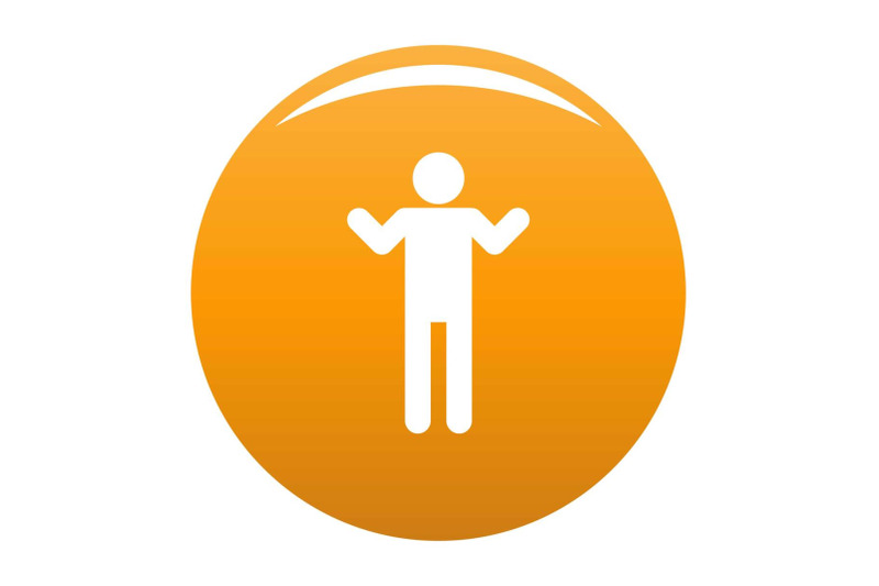 stick-figure-stickman-icon-vector-orange