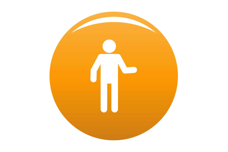 stick-figure-stickman-icon-vector-orange