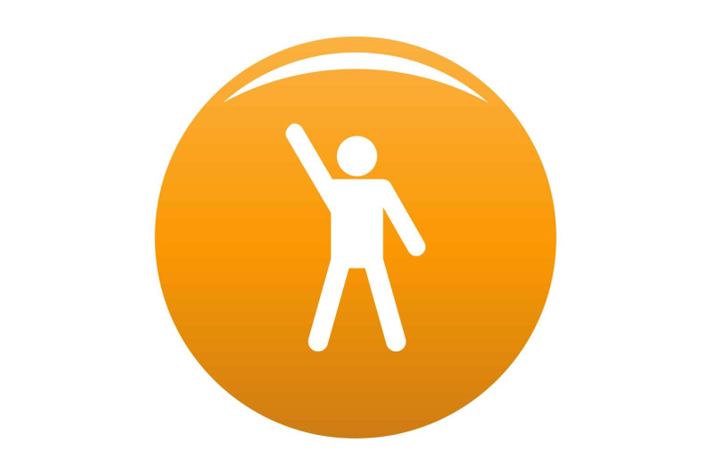 stick-figure-stickman-icon-vector-orange