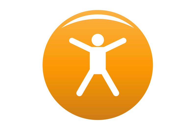 stick-figure-stickman-icon-vector-orange