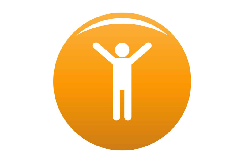 stick-figure-stickman-icon-vector-orange