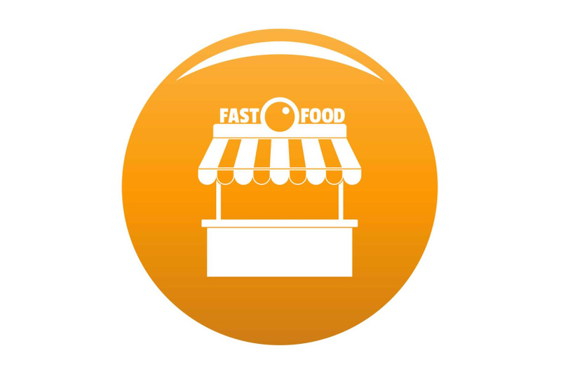 fast-food-icon-vector-orange