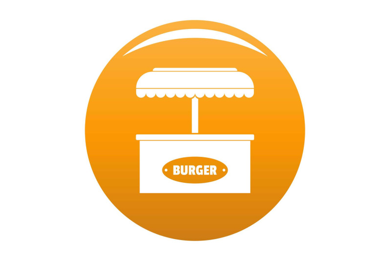 burger-selling-icon-vector-orange