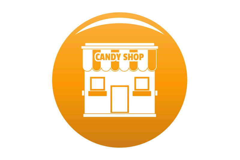 candy-shop-icon-vector-orange