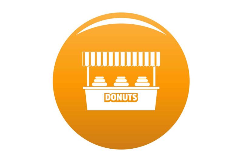 donuts-selling-icon-vector-orange