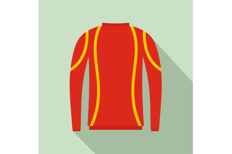 thermo-clothes-icon-flat-style