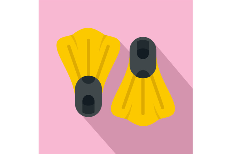 flippers-icon-flat-style