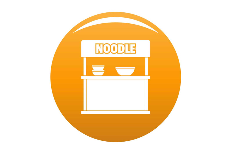 noodle-selling-icon-vector-orange