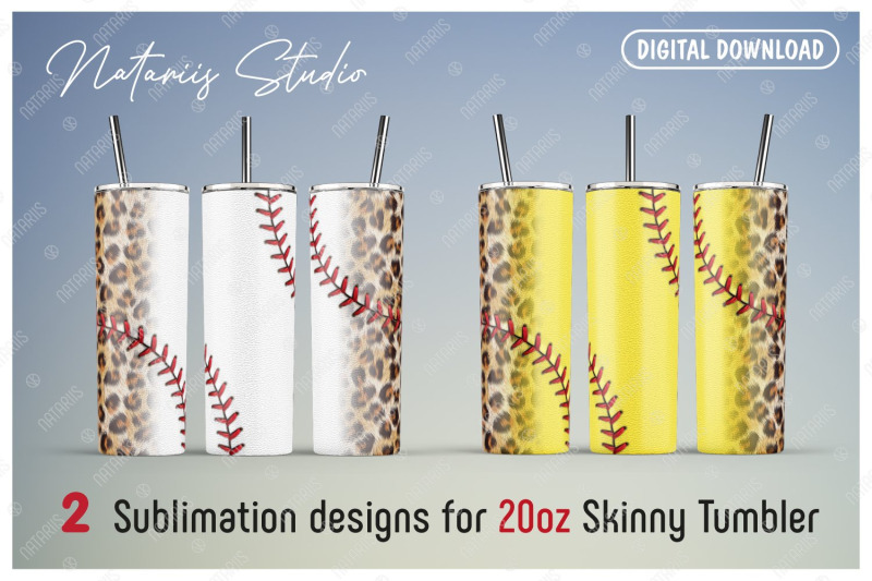 2-baseball-softball-leopard-patterns-for-20oz-skinny-tumbler