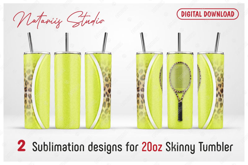 2-realistic-tennis-patterns-for-20oz-skinny-tumbler