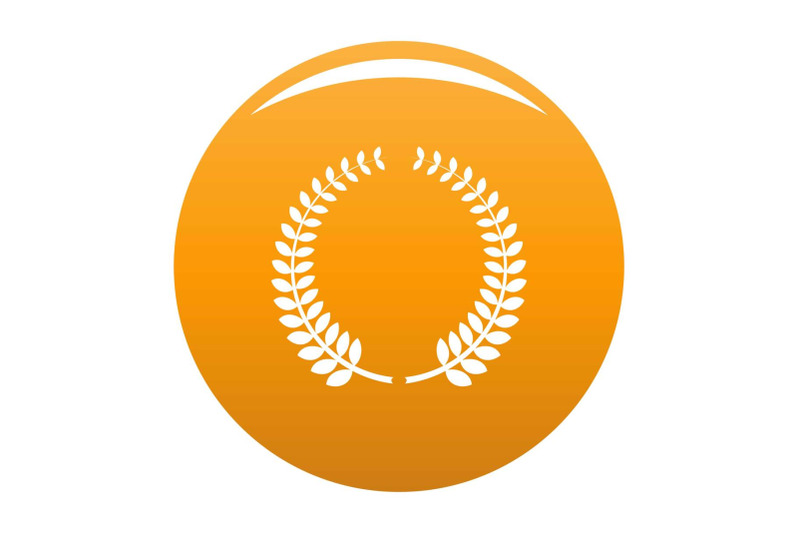 awarding-icon-vector-orange