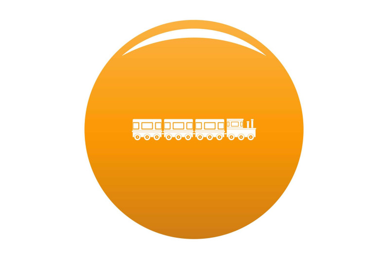 train-icon-vector-orange
