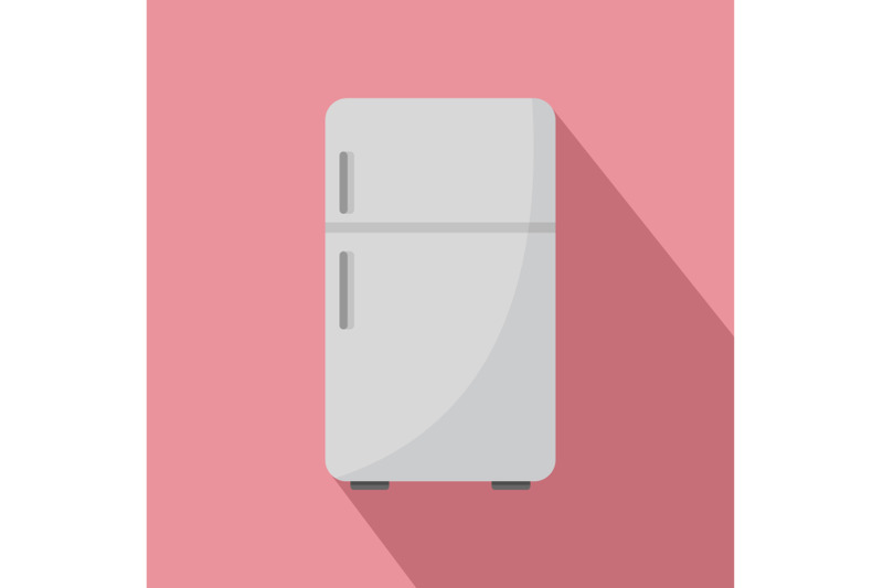retro-fridge-icon-flat-style