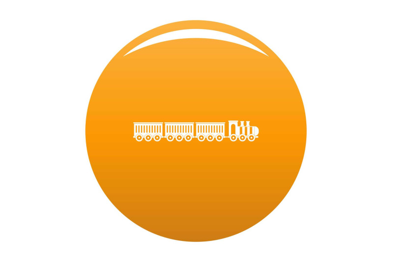 sedentary-train-icon-vector-orange