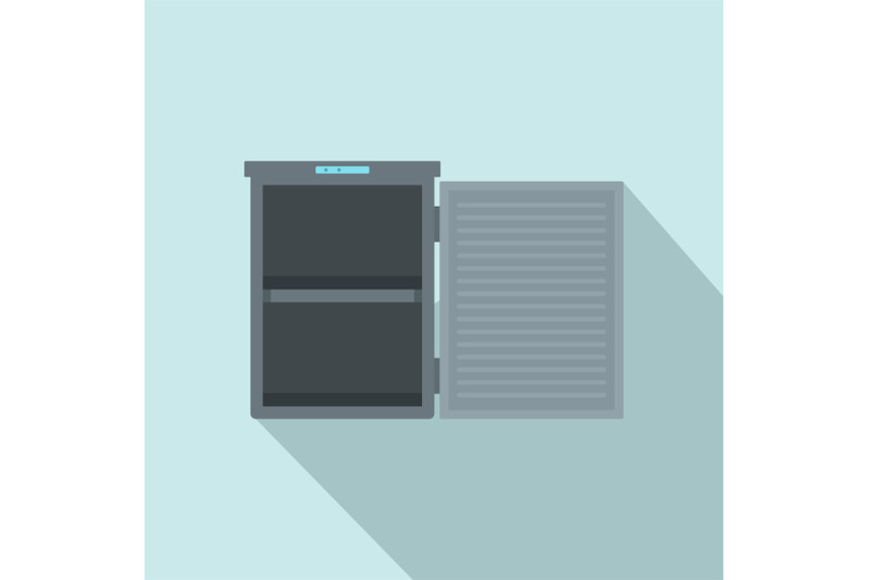 freeze-with-2-room-icon-flat-style