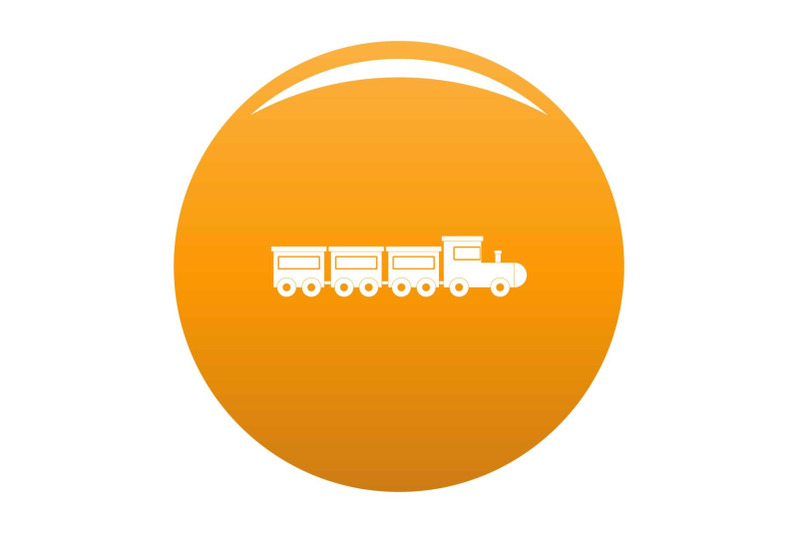 toy-train-icon-vector-orange