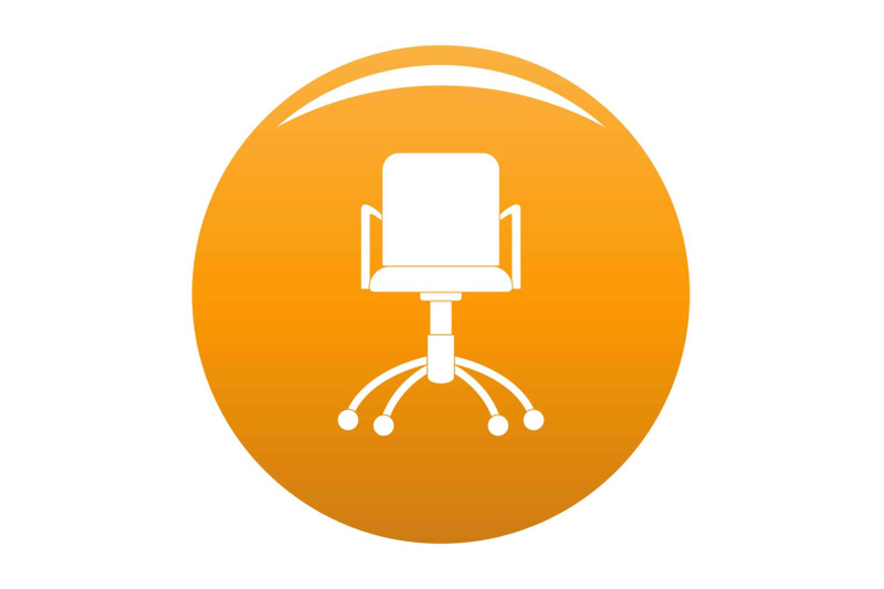 computer-chair-icon-vector-orange