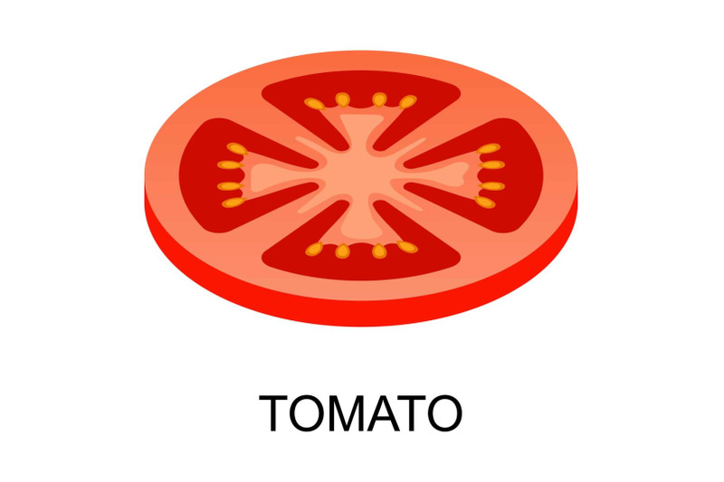 sliced-tomato-icon-isometric-style