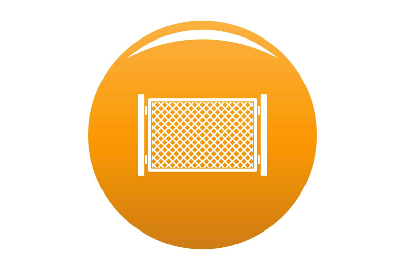 fence-in-town-icon-vector-orange