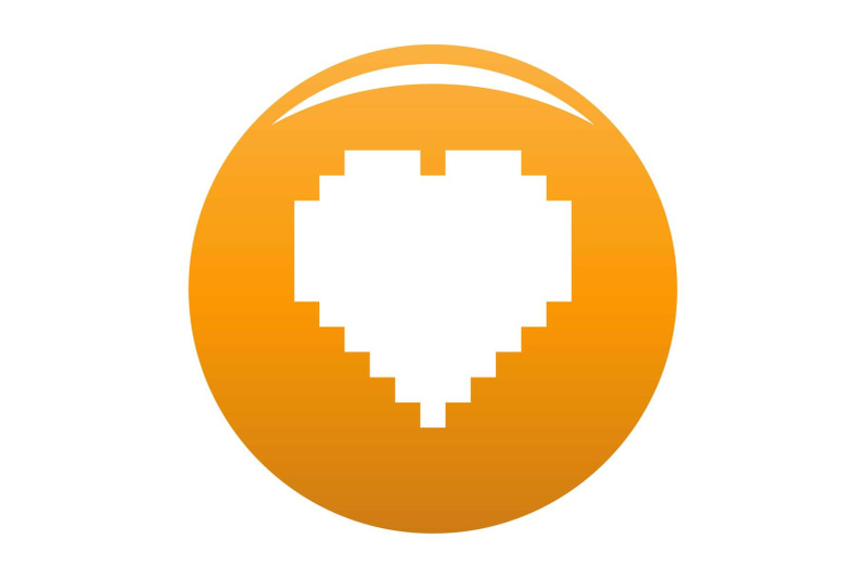pixel-heart-icon-vector-orange