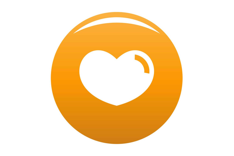 loving-heart-icon-vector-orange