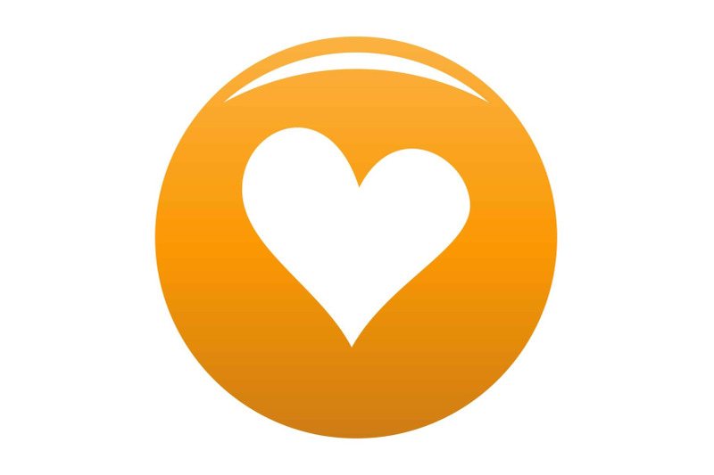 evil-heart-icon-vector-orange