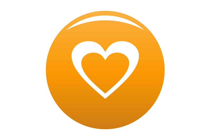 huge-heart-icon-vector-orange