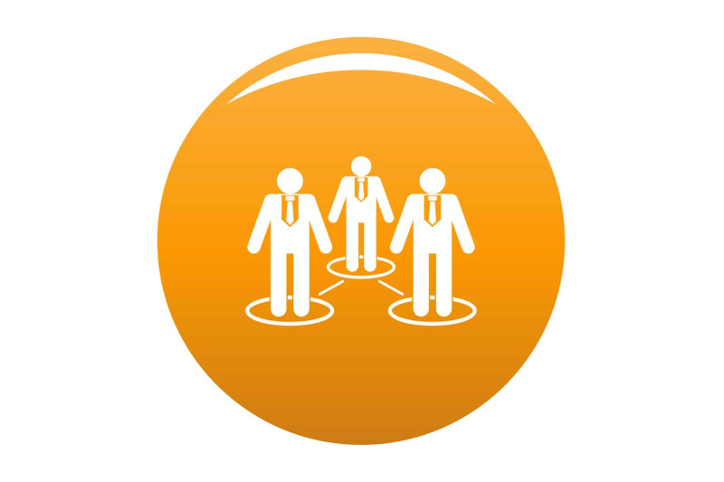 company-icon-vector-orange