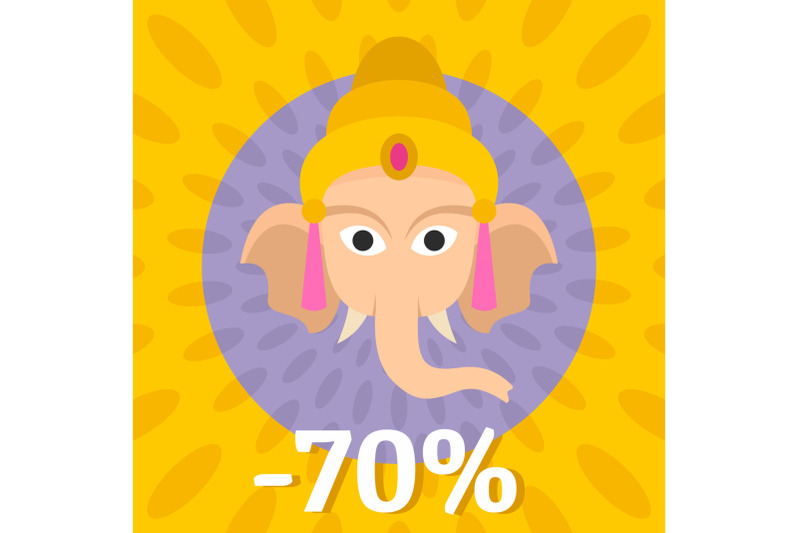 final-sale-ganesh-chaturthi-background-flat-style