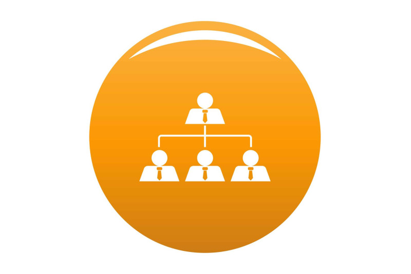 leadership-icon-vector-orange