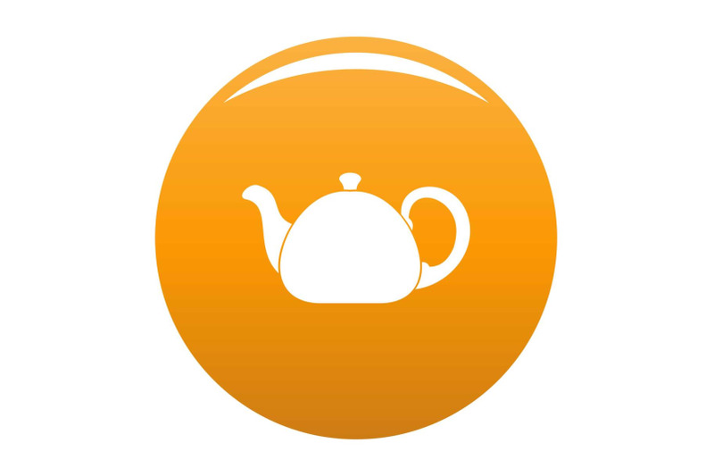 ceramic-teapot-icon-vector-orange