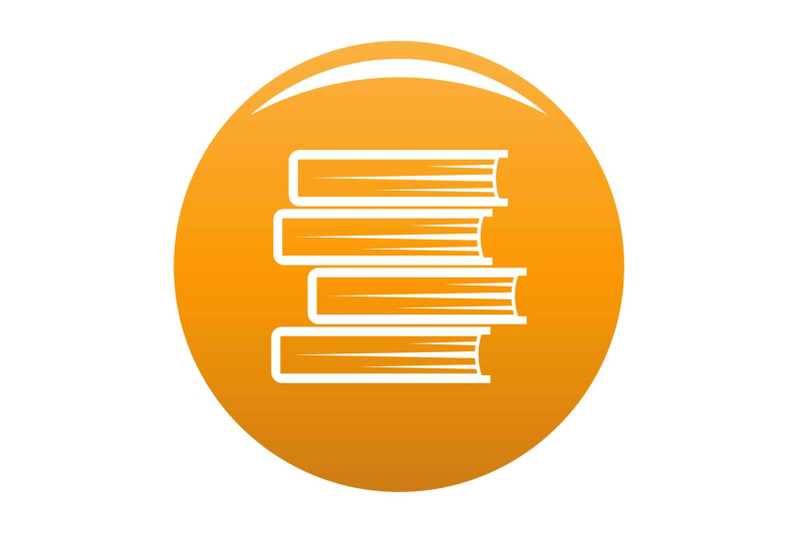 book-student-icon-vector-orange