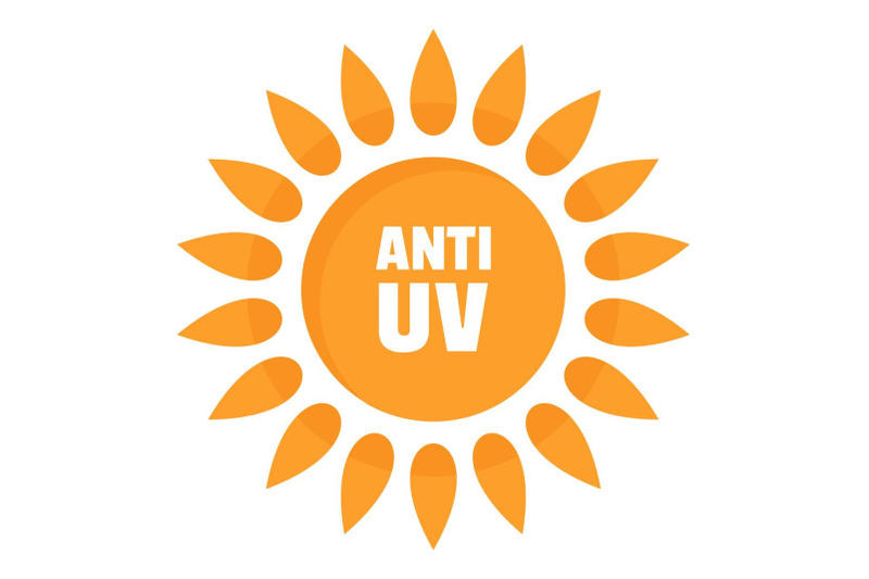 anti-uv-logo-flat-style