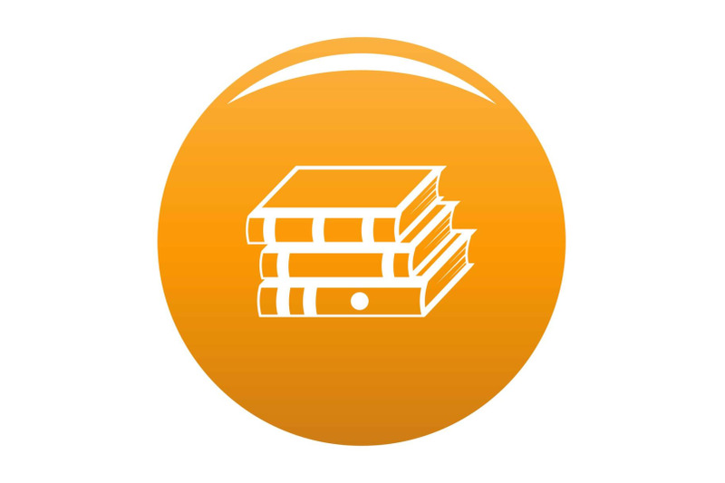 book-school-icon-vector-orange