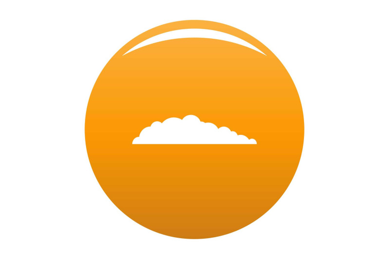 meteorology-icon-vector-orange