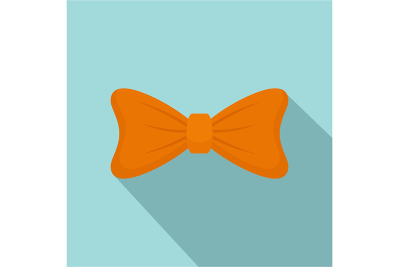 fashion-bow-tie-icon-flat-style
