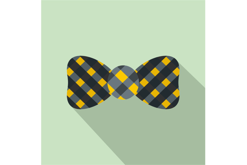 bow-tie-icon-flat-style