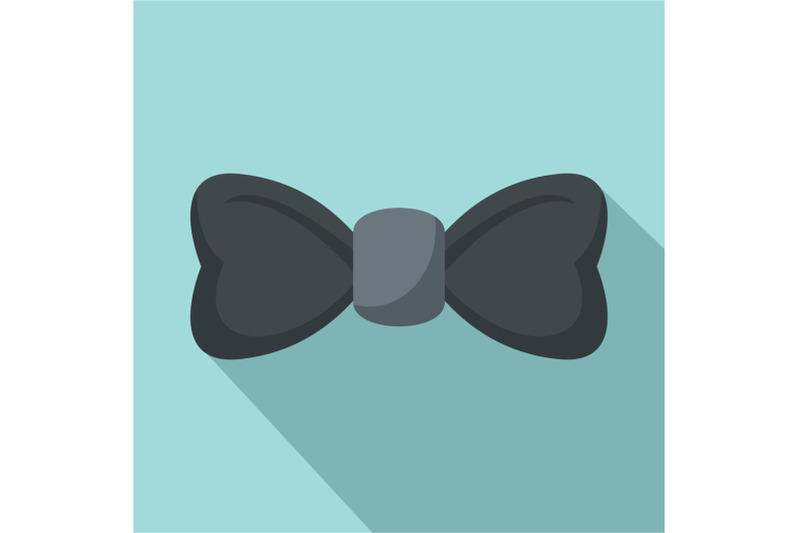 elegant-bow-tie-icon-flat-style