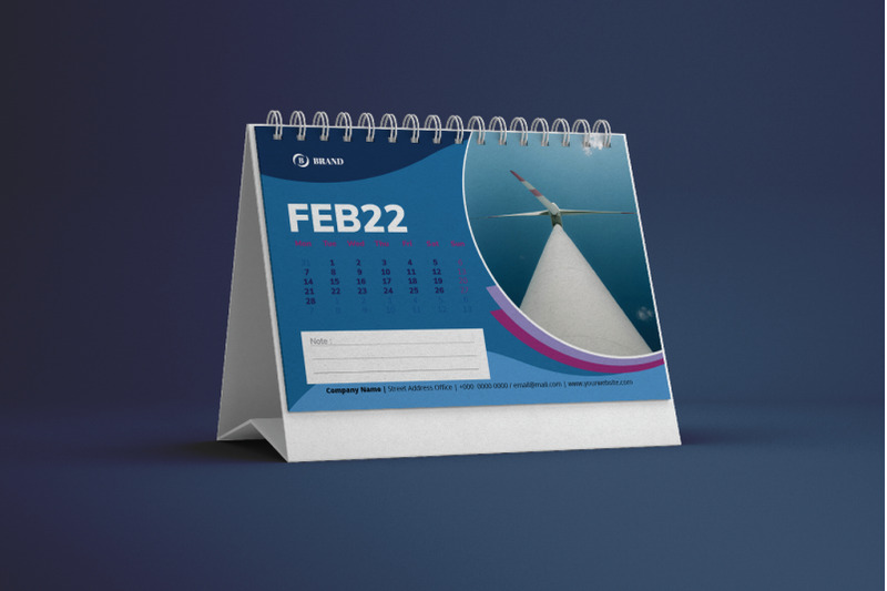 blue-calendar-2022-theme