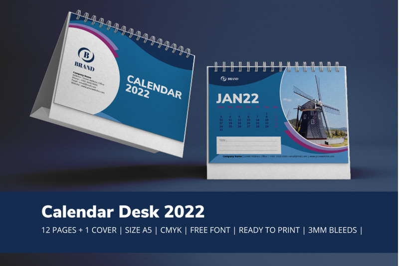 blue-calendar-2022-theme