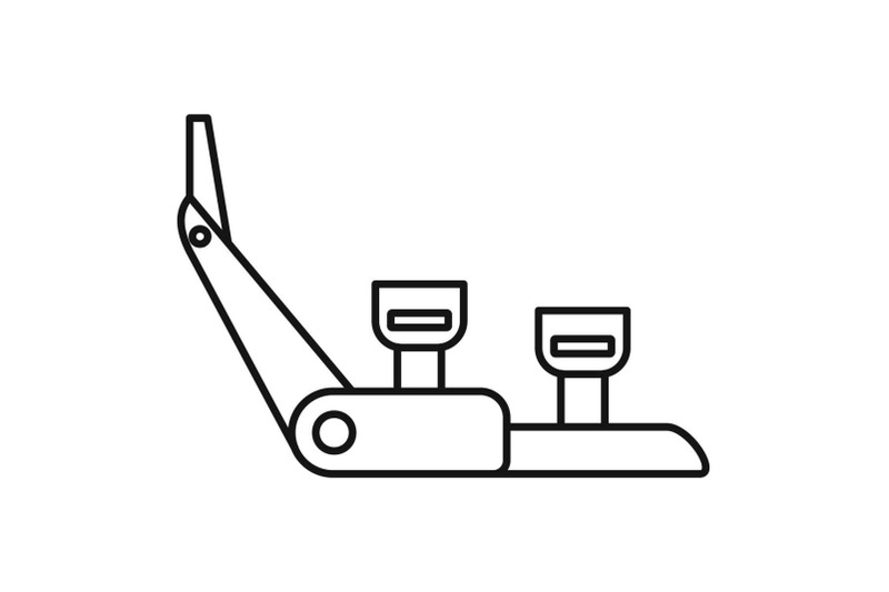 hiking-shoe-equipment-icon-outline-style