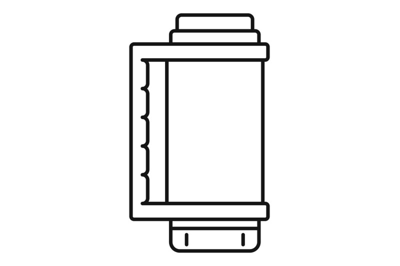 thermos-bottle-icon-outline-style