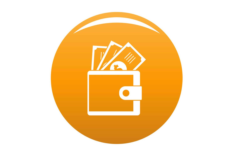 wallet-icon-vector-orange
