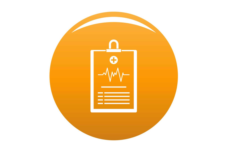 cardiogram-on-tablet-icon-vector-orange