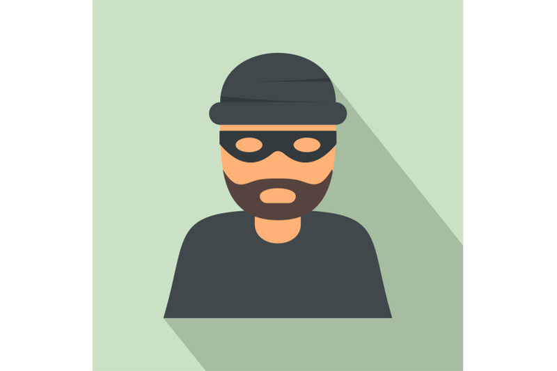 thief-icon-flat-style