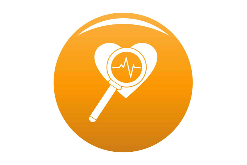 heart-icon-vector-orange